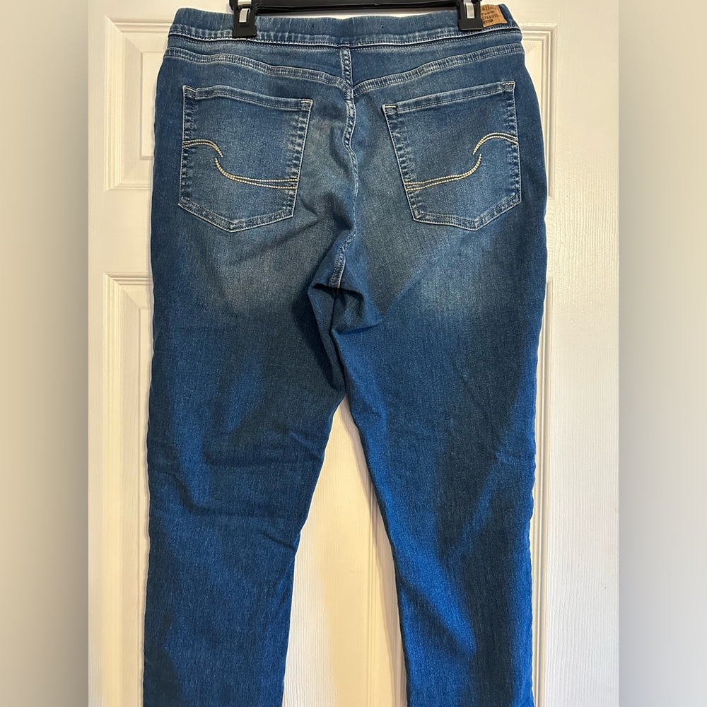 Levi’s signature gold pull on skinny jeans 14L - Picture 3 of 4